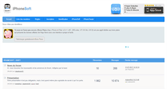 Desktop Screenshot of forum.iphonesoft.fr