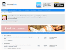 Tablet Screenshot of forum.iphonesoft.fr